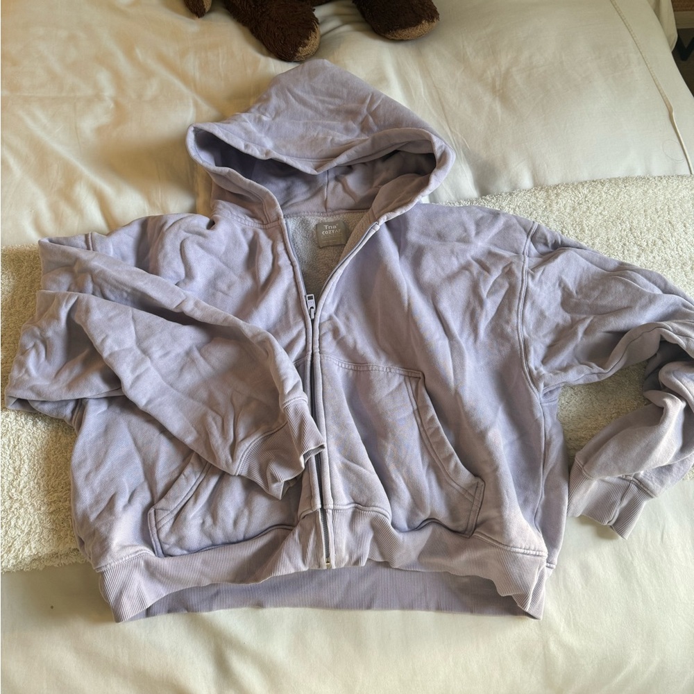 Tna purple zip up